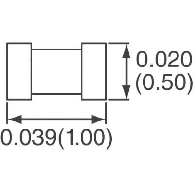 Varistor 1 Circuit Surface Mount, MLCV 0402 (1005 Metric) - 2
