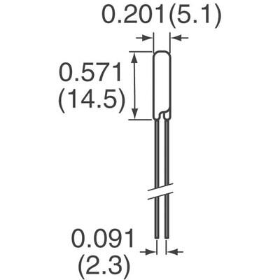 470 V 2.5 kA Varistor 1 Circuit Through Hole Disc 10mm - 2