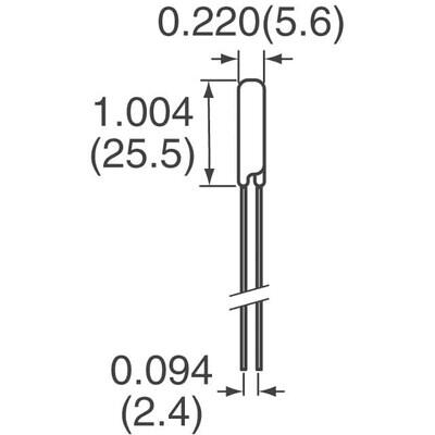 470 V 8 kA Varistor 1 Circuit Through Hole Disc 20mm - 2