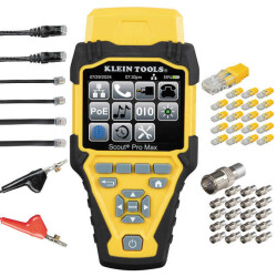 Scout® Pro Max Network Cable Tester With Remote Set - Klein Tools, Inc.