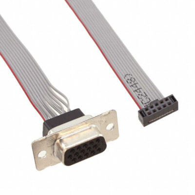 VGA cable, 10-pin to 15-pin, 12 - 1
