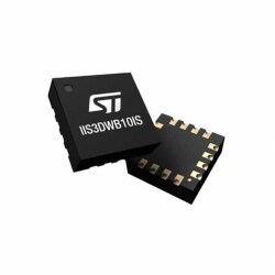 Vibration, Acceleration Sensor Digital Surface Mount, Wettable Flank - STMicroelectronics