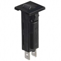 Circuit Breaker Thermal 16A 250 V AC 32 V DC Push to Reset Panel Mount - TE Connectivity Potter & Brumfield Relays