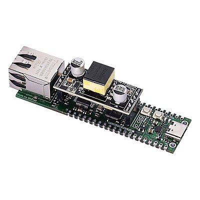 W5500-EVB-PICO-POE WIZnet - Raspberry Pi Pico RP2040 ARM® Cortex®-M0+ MCU 32-Bit Embedded Evaluation Board - 1