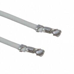 White 28 AWG Jumper Lead Socket to Socket Tin 12.0