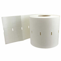 White Standard Label 0.50