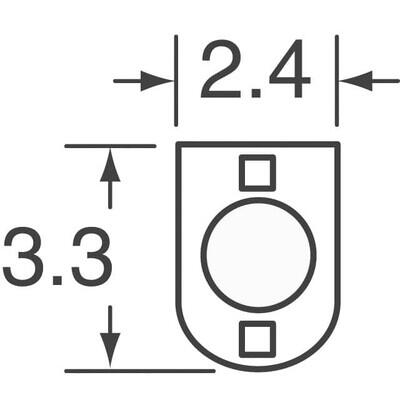 Red 640nm LED Indication - Discrete 1.85V Radial - 3