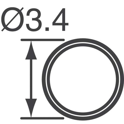 Yellow 588nm LED Indication - Discrete 2.1V Radial - 3