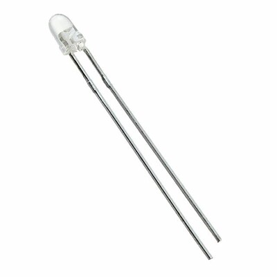 Orange 602nm LED Indication - Discrete 2.05V Radial - 1