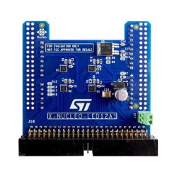 LED1202 LED Driver Power Management Nucleo Platform Evaluation Expansion Board - STMicroelectronics