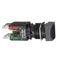 Pushbutton Switch DPST-NO/NC Standard Panel Mount, Front - Schneider Electric