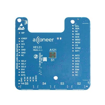 - A121 Transceiver; RADAR 60GHz Evaluation Board - 1