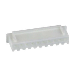 10 Position Rectangular Housing Connector Receptacle Natural 0.098