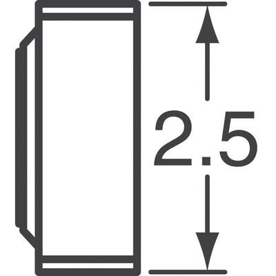 14.7456 MHz XO (Standard) CMOS Oscillator 3.3V Enable/Disable 4-SMD, No Lead - 2