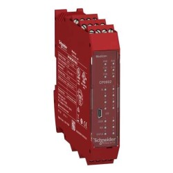 Machine Safety Controller Expansion Module 24VDC Supply DIN Rail - Schneider Electric