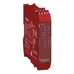 Machine Safety Controller Expansion Module 24VDC Supply DIN Rail - Schneider Electric