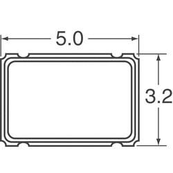 50MHz XO (Standard) HCMOS, TTL Oscillator 3.3V Enable/Disable 4-SMD, No Lead - 2