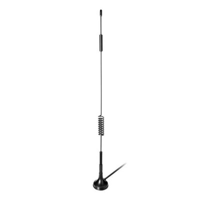 RF ANTENNA LTE Whip, Straight SMA Male Magnetic - 1