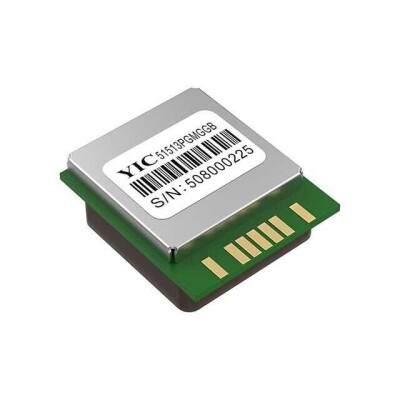 YIC5 RF Receiver BeiDou, Galileo, GLONASS, GPS, GNSS 1.561GHz, 1.575GHz, 1.602GHz -165dBm 921.6kbps On-Board, Patch - 1