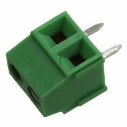 2 Position Wire to Board Terminal Block Horizontal with Board 0.150