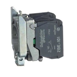 Configurable Contact Block DPST-NO 6A @ 120VAC, 550mA @ 125VDC - Schneider Electric