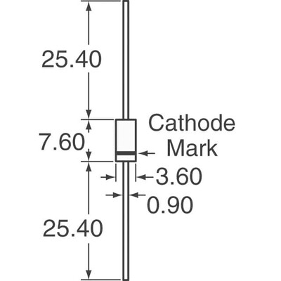 Zener Diode 12V 1W ±5% Through Hole DO-41G - 2