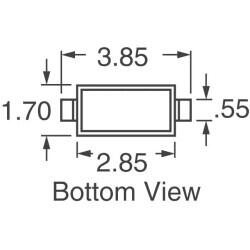 Zener Diode 4.3 V 500 mW ±7% Surface Mount SOD-123 - 2