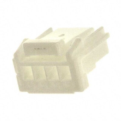 4 Rectangular Connectors - Housings Receptacle Natural 0.059