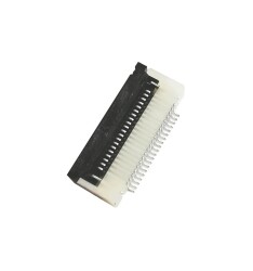 ZIF Connector 0.5mm pitch, 20 pin, Downside contact, flip - Riverdi