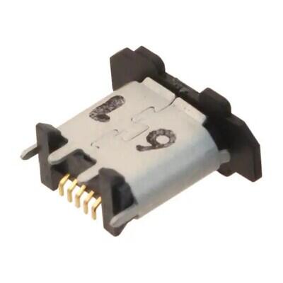 USB - micro B USB 2.0 Receptacle Connector 5 Position SMT, Through Hole - 1